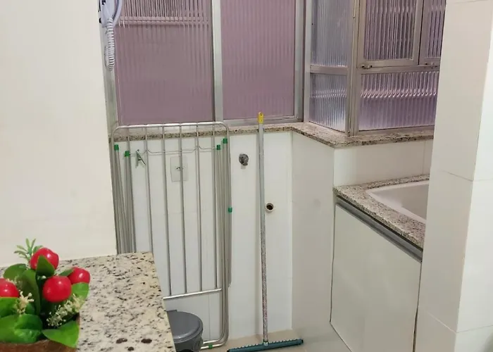 Encantador Apartamento Em Copacabana A 100M Praia Rio de Janeiro